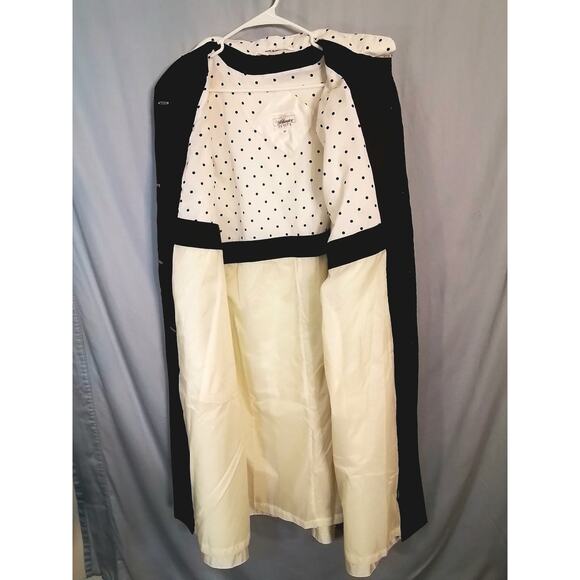 Worthington: white retro women's trench coat - Picture 6 of 8